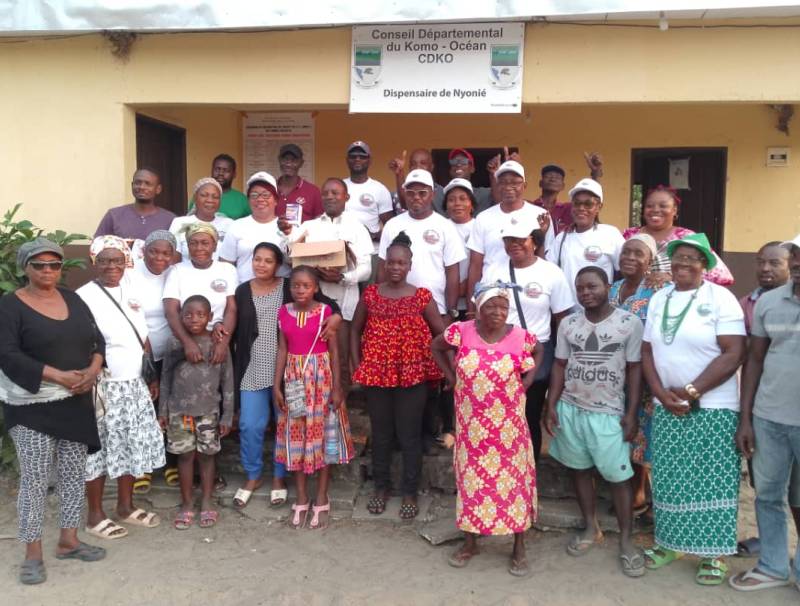 Bienfaisance : ADN en soutien au dispensaire de Nyonié